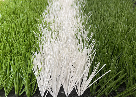 60mm Soccer Stadium Sport Artificial Grass Shape C 7000 dtex