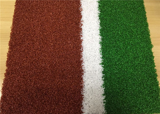 20mm Swimming Pool Hockey Artificial Grass Three Mix Colors Curly Tate Yarn