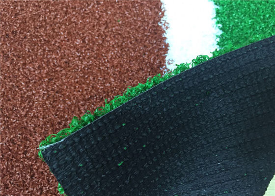 20mm Swimming Pool Hockey Artificial Grass Three Mix Colors Curly Tate Yarn