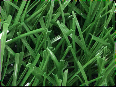 Two Green C Shaped Yarn Artificial Grass 5 Metres Wide 7m X 4m